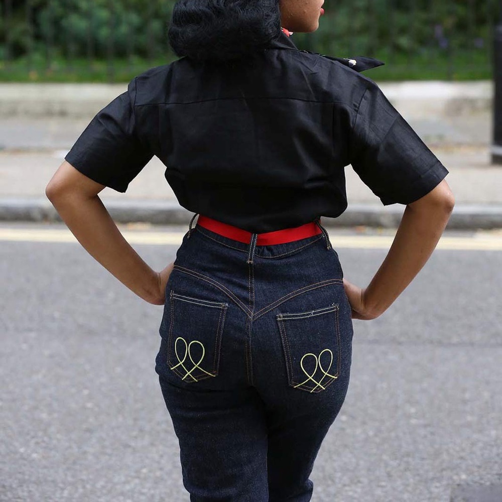Lady K Loves Hug Me Baby Jeans